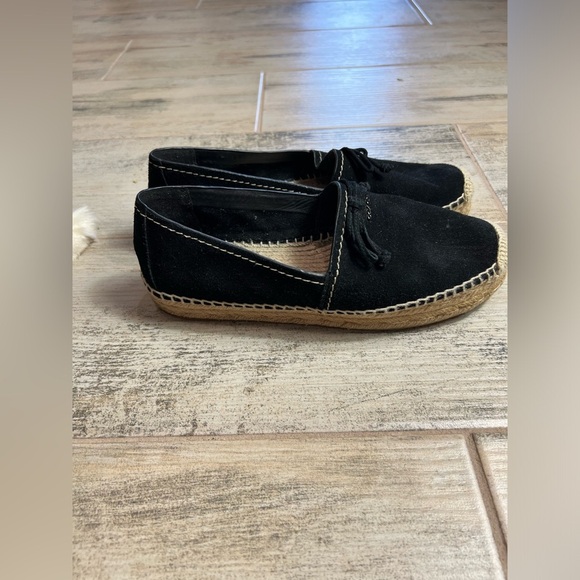 Coach Espadrilles Rae Black Size 9.5 - Picture 5 of 7